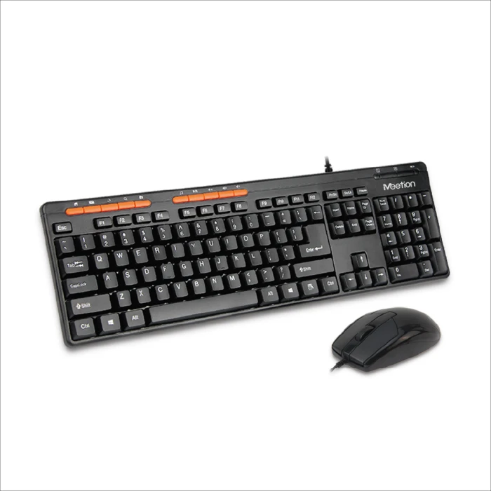 KEYBOARD MEETION C105 USB STANDARD WITH MOUSE AND SPEAKERS