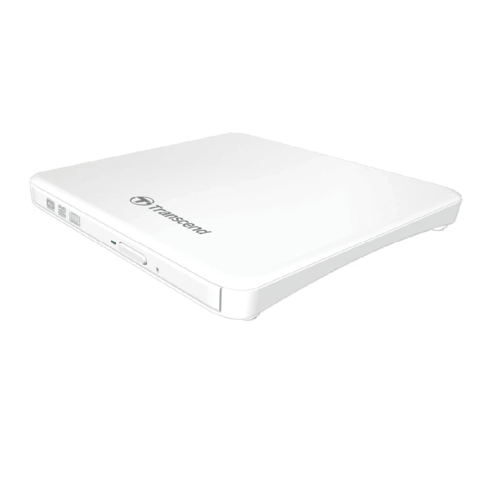 DVD-RW EXTERNAL TRANSCEND TS8XDVDS-W USB 2.0 SLIM WHITE