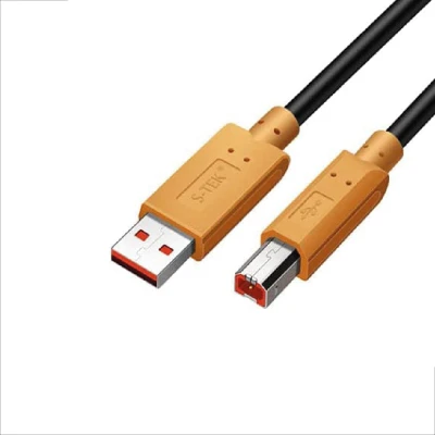 PRINTER CABLE USB 2.0 S-TEK AM TO BM 770609 5M