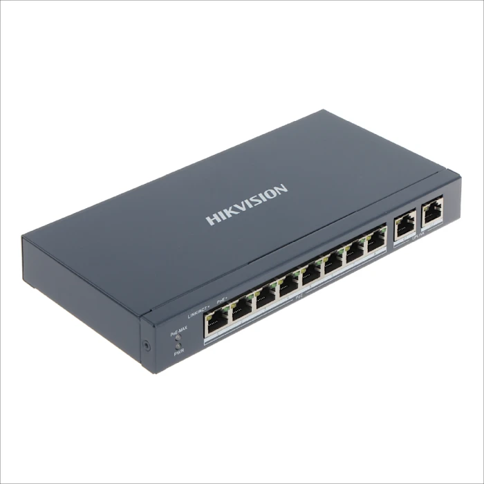 SWITCH HIKVISION 8 PORT (8 POE+2 UPLINK GB) DS-3E0310P-E/M