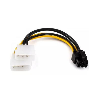 CABLE POWER ADAPTER FOR VGA CARD 6 PIN PCI PEREHODNIK