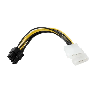 CABLE POWER ADAPTER FOR VGA CARD 8 PIN PCI PEREHODNIK