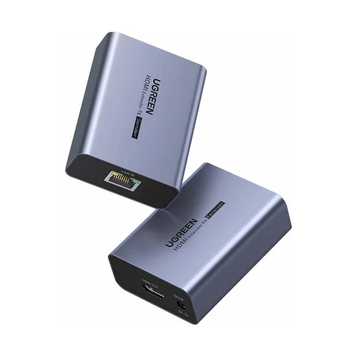 CONVERTER HDMI EXTENDER UGREEN CM455/ 1080p @60Hz - 70M/ 4K @30Hz - 40M/ ACTIVE/LAN