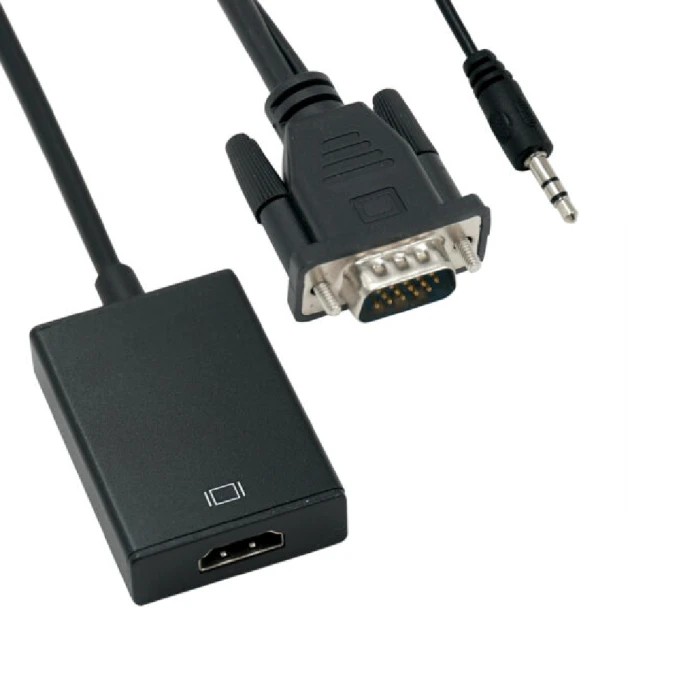 VGA TO HDMI CABLE (GREEN)