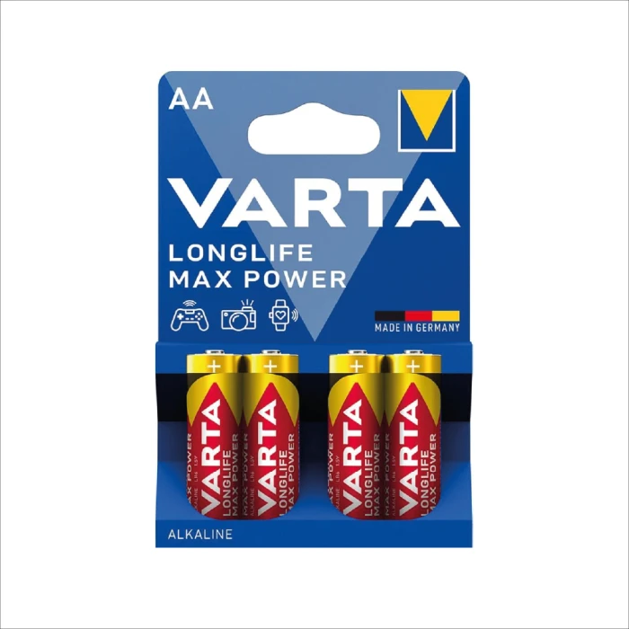 BATTERY 4733 VARTA LONGLIFE MAXPOWER AA