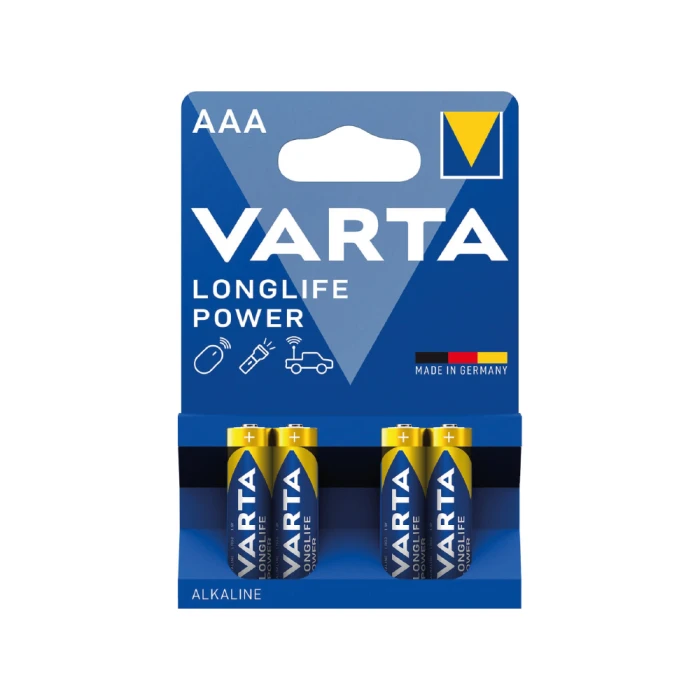 BATTERY 7075 VARTA LONGLIFE AAA 4