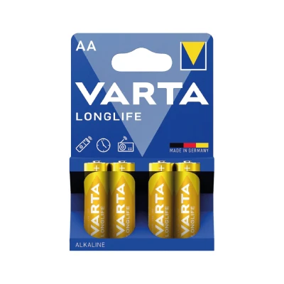 BATTERY 7150 VARTA LONGLIFE AA 4
