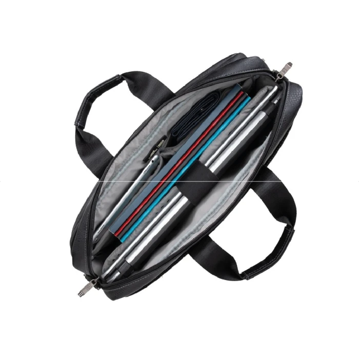 BAG FOR NOTEBOOK RIVACASE 8940 16'' BLACK/LEATHER