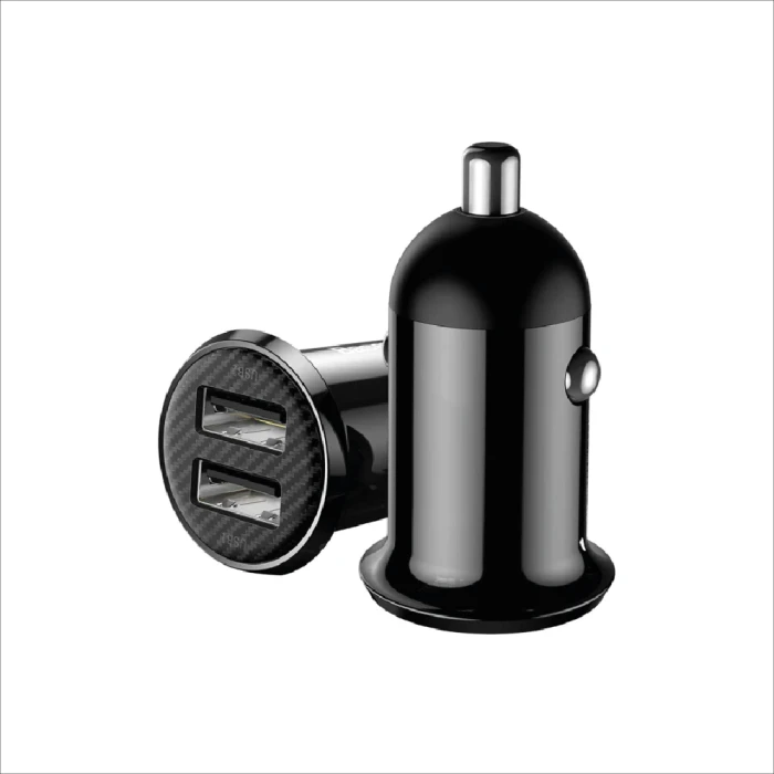 BASEUS GRAIN PRO CAR CHARGER USB DUAL PORT