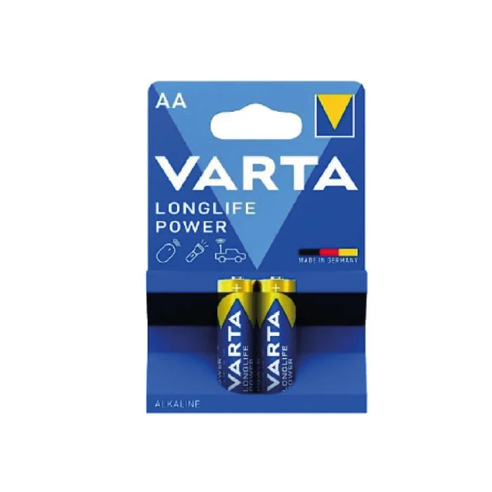 BATTERY 6955 VARTA LONGLIFE POWER AA 2