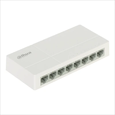 SWITCH MEGABIT DAHUA PFS3008-8ET-L, 8xRJ45 10/100 BASE-T