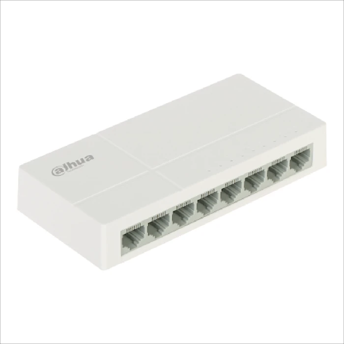 SWITCH MEGABIT DAHUA PFS3008-8ET-L, 8xRJ45 10/100 BASE-T