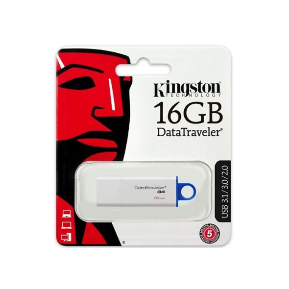 FLASH DISK KINGSTON DATATRAVELER USB 3.1/3.0/2.0 16GB