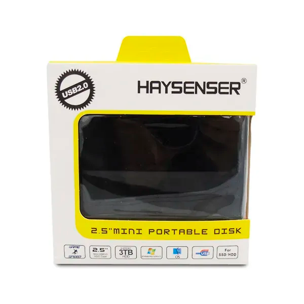 CASE FOR HDD 2.5" USB 2.0 HAYSENSER