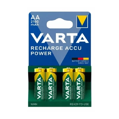 BATTERY 9307 VARTA RECHARGE ACCU POWER AA 2100 4