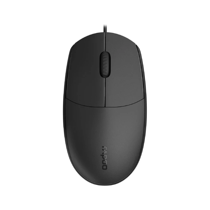 MOUSE RAPOO N100/WIRED/BLACK