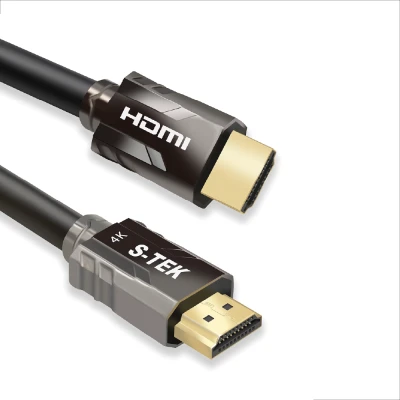 HDMI CABLE S-TEK 4K ULTRA HD TV 1.8M WITH ETHERNET