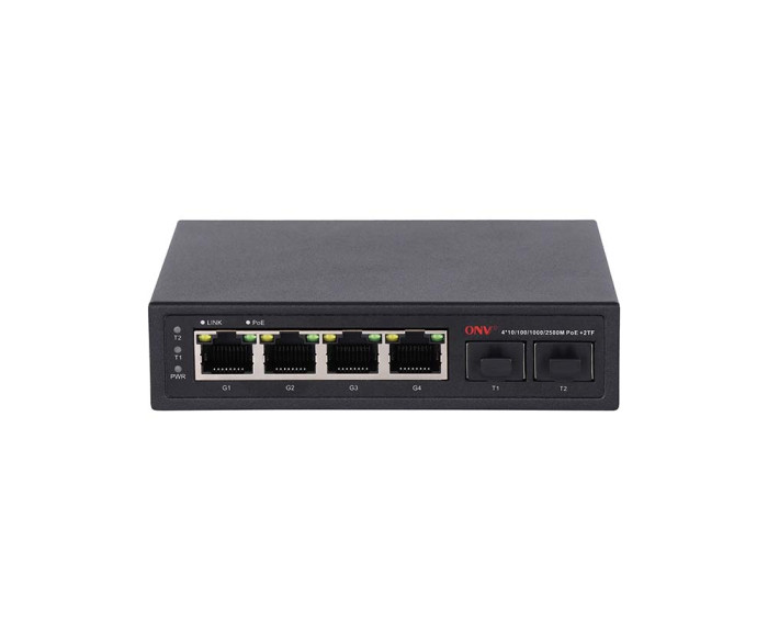 POE SWITCH ONV H1054PEBS 4+1 10/100M 30W