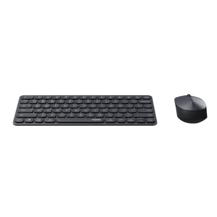 KEYBOARD + MOUSE RAPOO 9010M/ WIRELESS/ ULTRA SLIM/ ENG-RUS/ GRAY