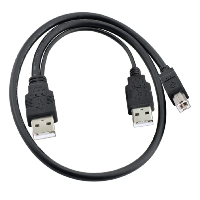 PRINTER CABLE DOUBLE USB OUT 30sm