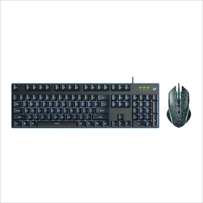 KEYBOARD GAMING + MOUSE RAPOO V100S WIRED