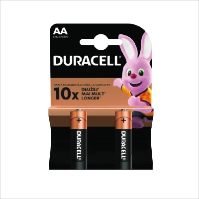 BATTERY DURACELL LR6/MN1500 AA 2pcs