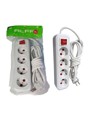 POWER SOCKET RLFR4X 2PIN SOCKET LENGTH 3M