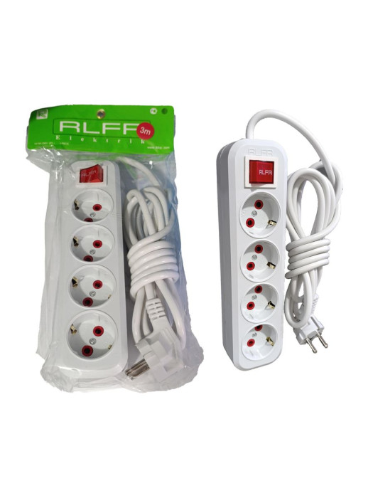 POWER SOCKET RLFR4X 2PIN SOCKET LENGTH 3M