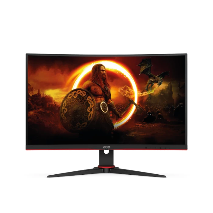 GAMING MONITOR AOC G27G2Z 27" CURVED/VA/1920x1080/240Hz/0.5MS/2xHDMI/1xDISPLAY PORT/BLACK