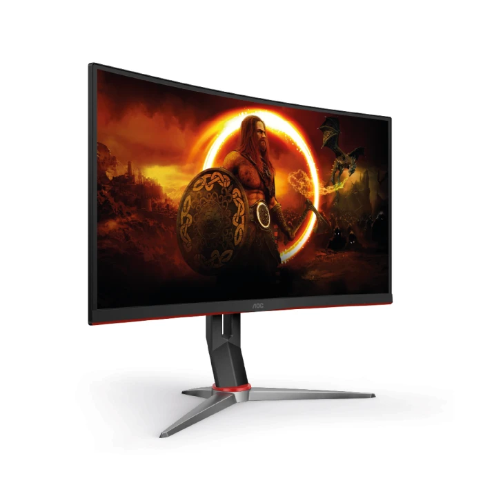 GAMING MONITOR AOC G27G2Z 27" CURVED/VA/1920x1080/240Hz/0.5MS/2xHDMI/1xDISPLAY PORT/BLACK