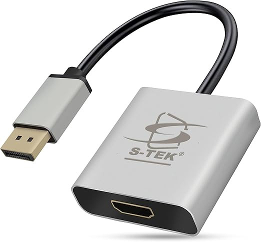 ADAPTER S-TEK DP TO HDMI 4K SILVER 771405