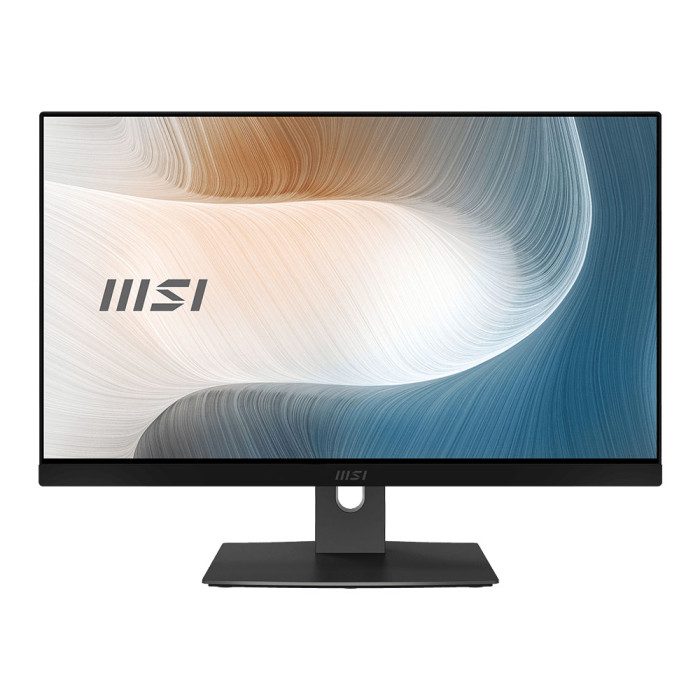 AIO MSI AM241P CPU PENTIUM GOLD 7505(2/4)/RAM 12GB/HDD1TB/SSD128GB/VGA SHARED/23.8''/KB+MOUSE/BLACK