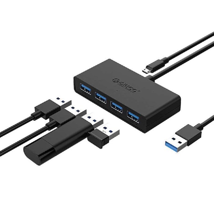 USB HUB ORICO G11 H4 U3 4PORT 1METER BLACK USB 3.0