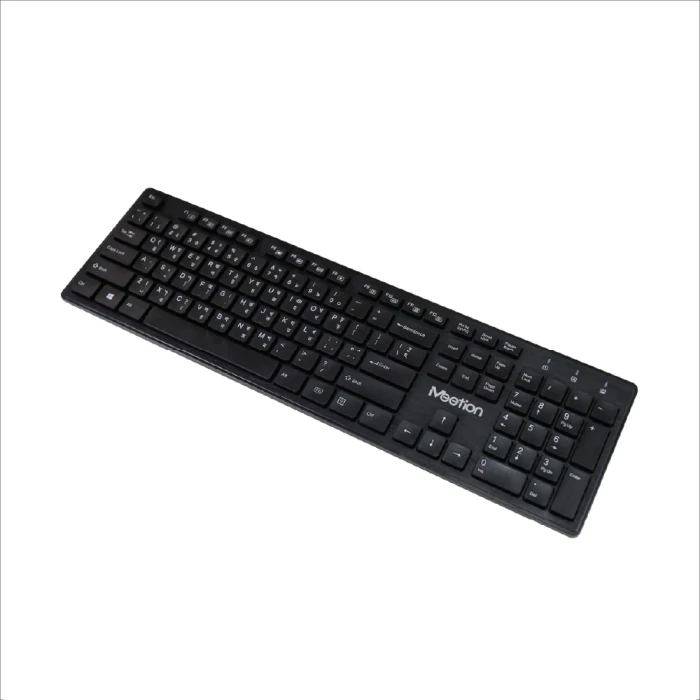 MEETION WK841 WIRELESS KEYBOARD (BLACK) US-ENGLISH