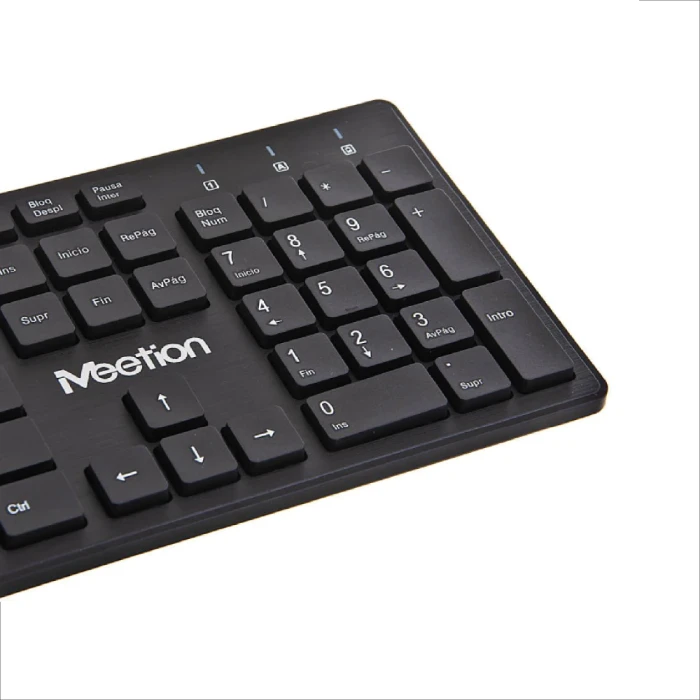 MEETION WK841 WIRELESS KEYBOARD (BLACK) US-ENGLISH