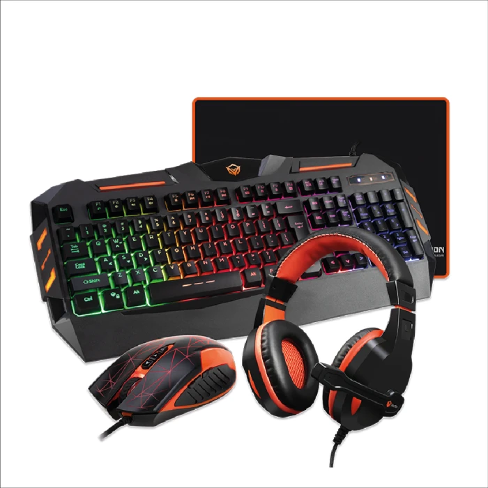 MEETION C500 COMBO (4/1) KEYBOARD/MOUSE/HEADPHONE/MOUSE PAD