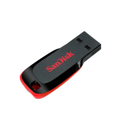 FLASH DRIVE SANDISK CRUZER BLADE RED 2GB CN