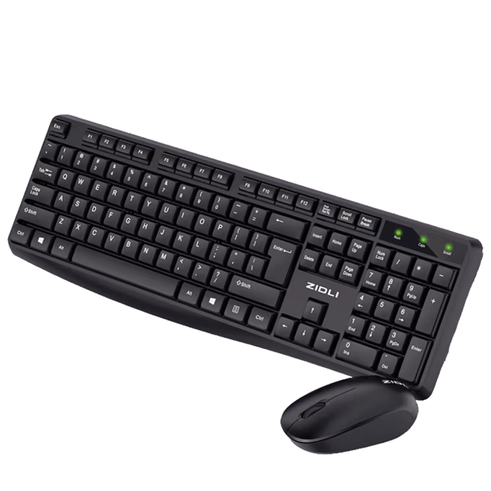 KEYBOARD+MOUSE ZIDLI ZKM125 WIRED + WIRED MOUSE