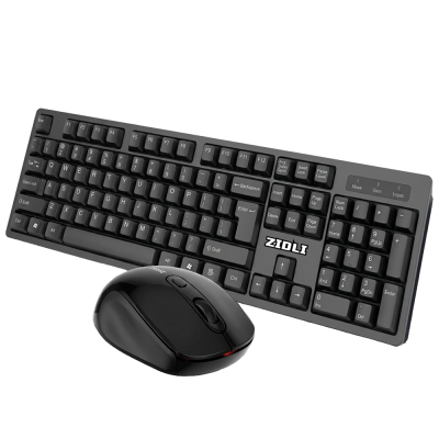 KEYBOARD+MOUSE ZIDLI ZKM190W  WIRELESS KEYBOARD + WIRELESS MOUSE COMBO