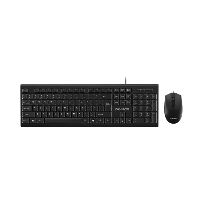 MEETION C100 USB WIRED KEYBOARD MOUSE 2/1 US/RUSSIA