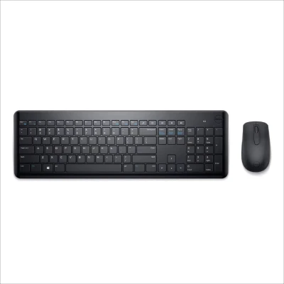 KEYBOARD + MOUSE DELL KM3322W/ WIRELESS/ ENG/ BLACK