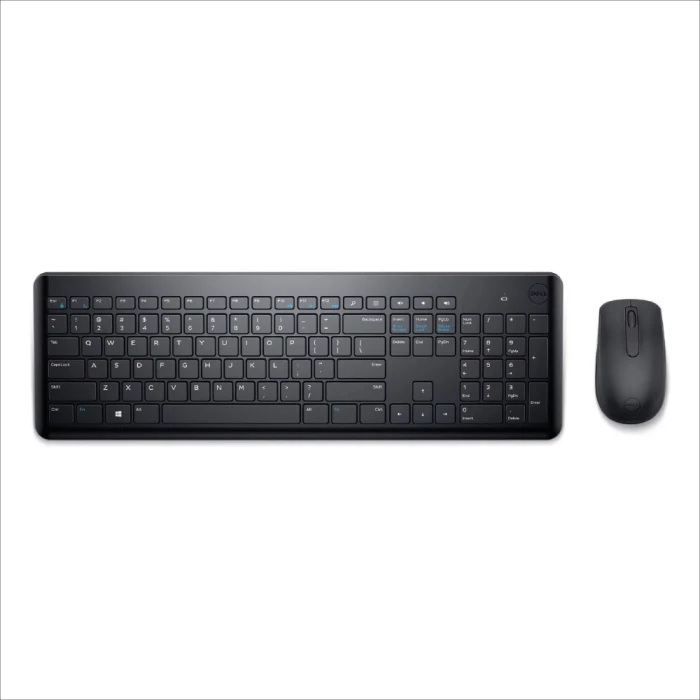 KEYBOARD + MOUSE DELL KM3322W/ WIRELESS/ ENG/ BLACK