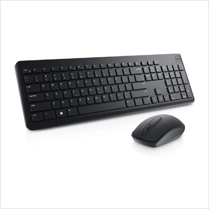 KEYBOARD + MOUSE DELL KM3322W/ WIRELESS/ ENG/ BLACK