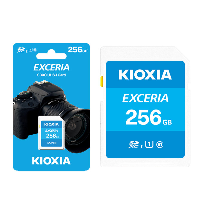 MICROSD KIOXIA BY TOSHIBA 256GB CLASS10 + ADAPTER [LNEX1L256GG4]