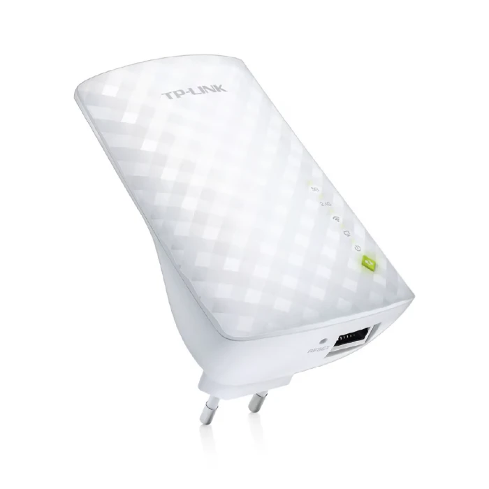 WIRELESS REPEATER TP-LINK RE200 AC750 1xLAN 100MBPS/ 300MBPS/ 2.4GHZ/ WHITE