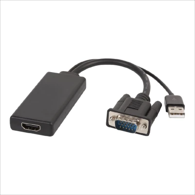 VGA TO HDMI WITH USB POWER