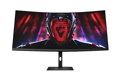 GAMING MONITOR CURVED XIAOMI REDMI G34WQ 2026 34" VA/ WLED/ 3440x1440 ULTRA WQHD/ 180HZ/ FREESYNC/ DP/ HDMI/ AUDIO OUT/ BLACK&amp;WHITE