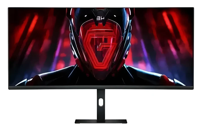 GAMING MONITOR CURVED XIAOMI REDMI G34WQ 2026 34" VA/ WLED/ 3440x1440 ULTRA WQHD/ 180HZ/ FREESYNC/ DP/ HDMI/ AUDIO OUT/ BLACK&WHITE