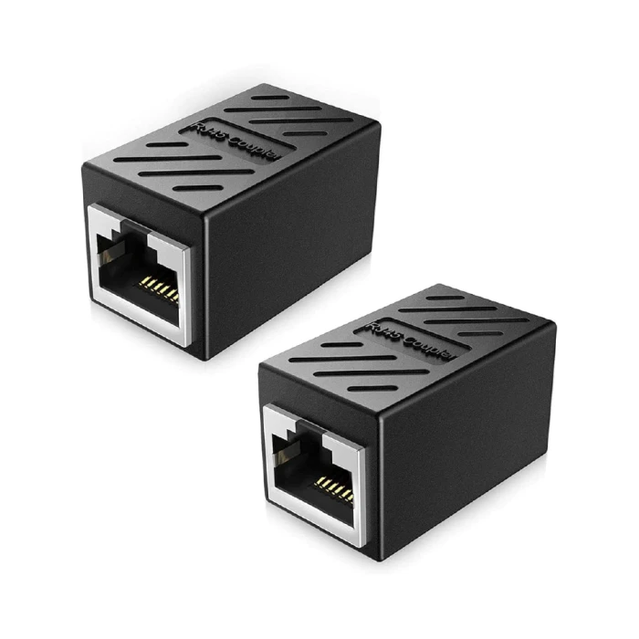 ADAPTER RJ45 COUPLAR METAL LAN TO LAN