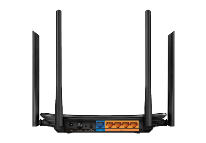 WIRELESS ROUTER TP-LINK ARCHER C6 AC1200/ 1xWAN/ 4xLAN 1GBPS/ 4xANT 867MBPS/ 2.4GHZ